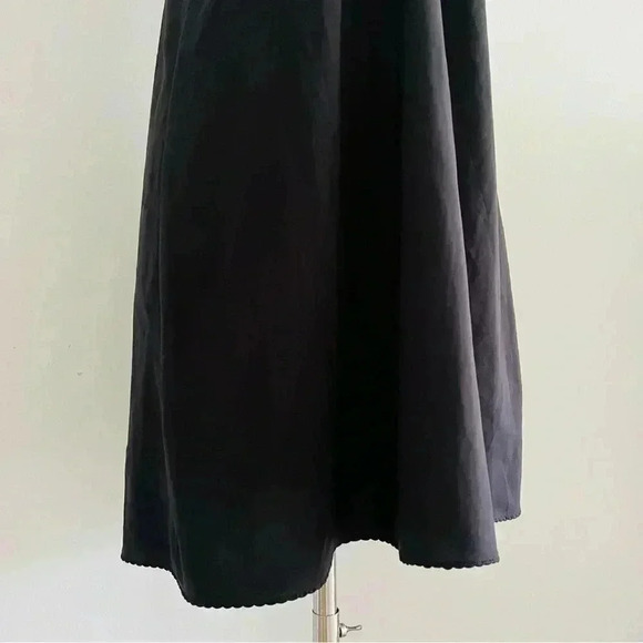 Vintage Vanity Fair Black Slip Dress Sz M - Picture 8 of 11